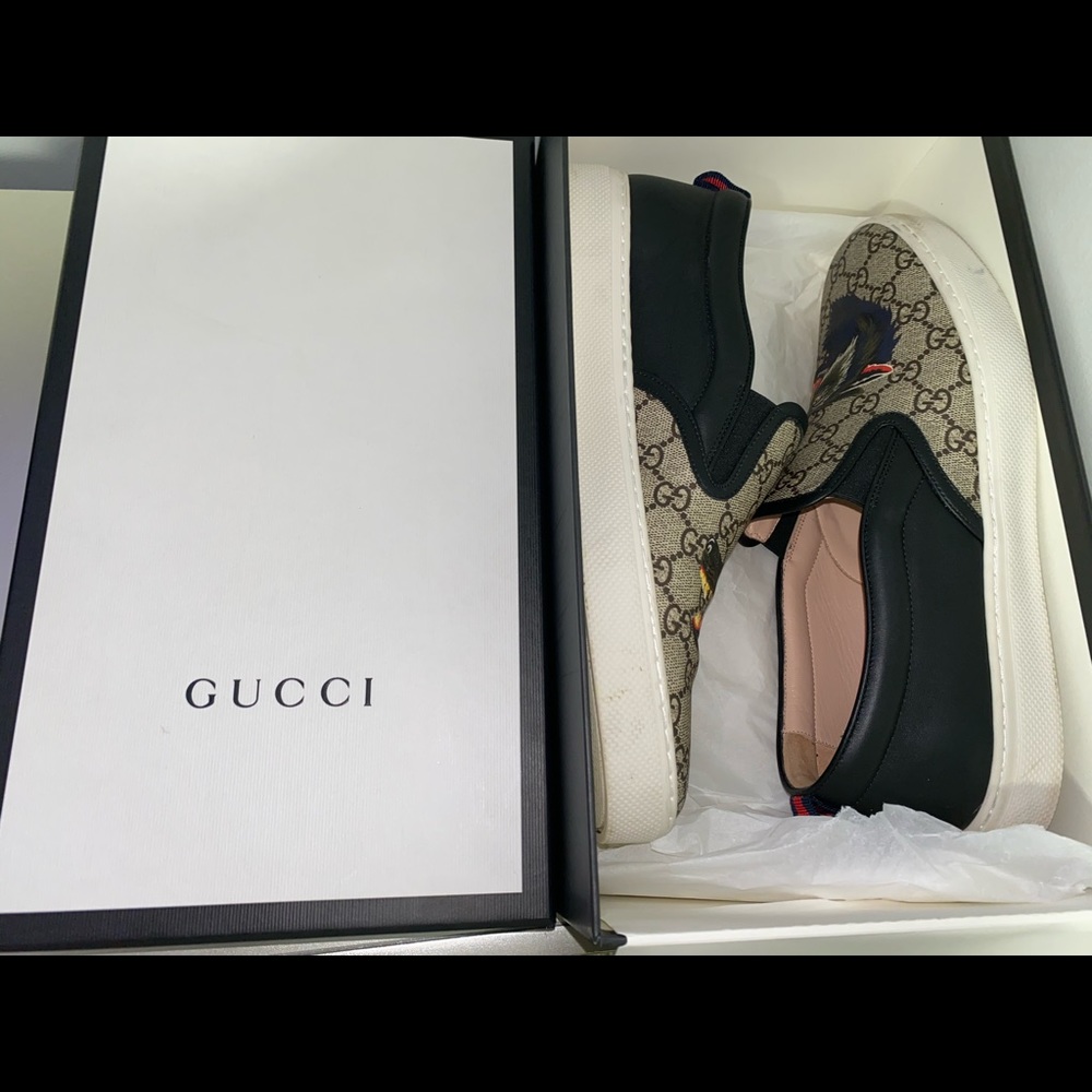 Authentic Gucci Slip on Sneakers